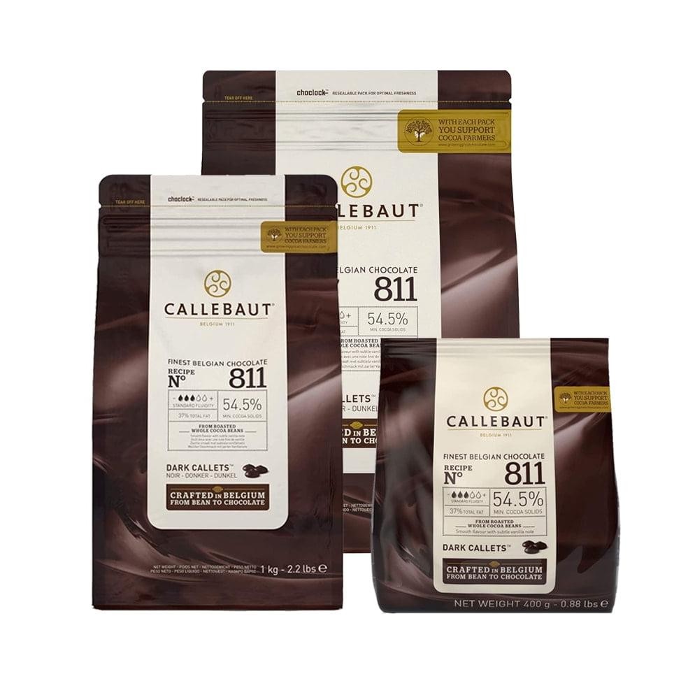 

Callebaut Cokelat Koin Kancing Coverture Button Well Balanced Bitter 811 Inv - 553 Repack