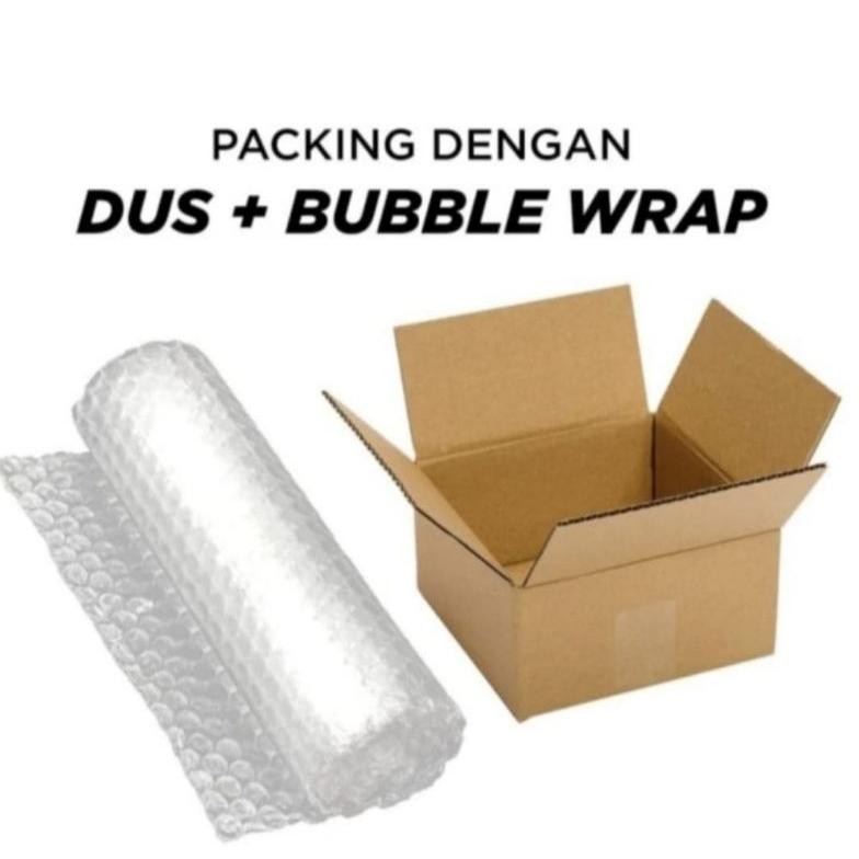 

Kardus + Bubble wrap untuk packing AST