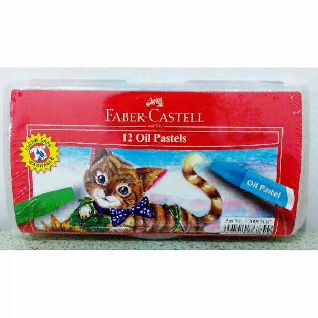 

Crayon Oil Pastel Ekonomis Faber Castell 12 Warna AST