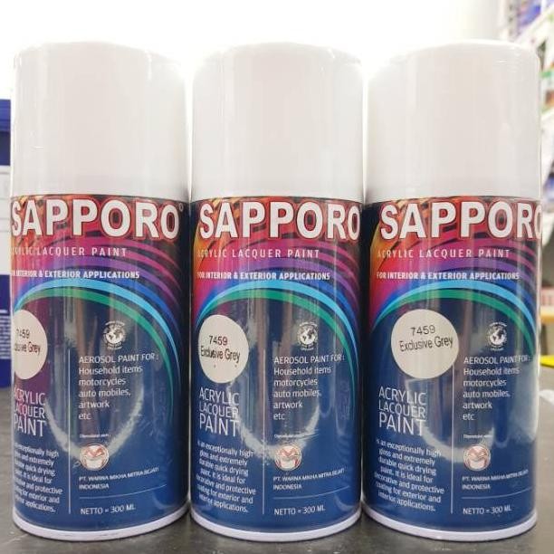 

EXCLUSIVE GREY 7459 - SAPPORO Cat Semprot 300 ml AST