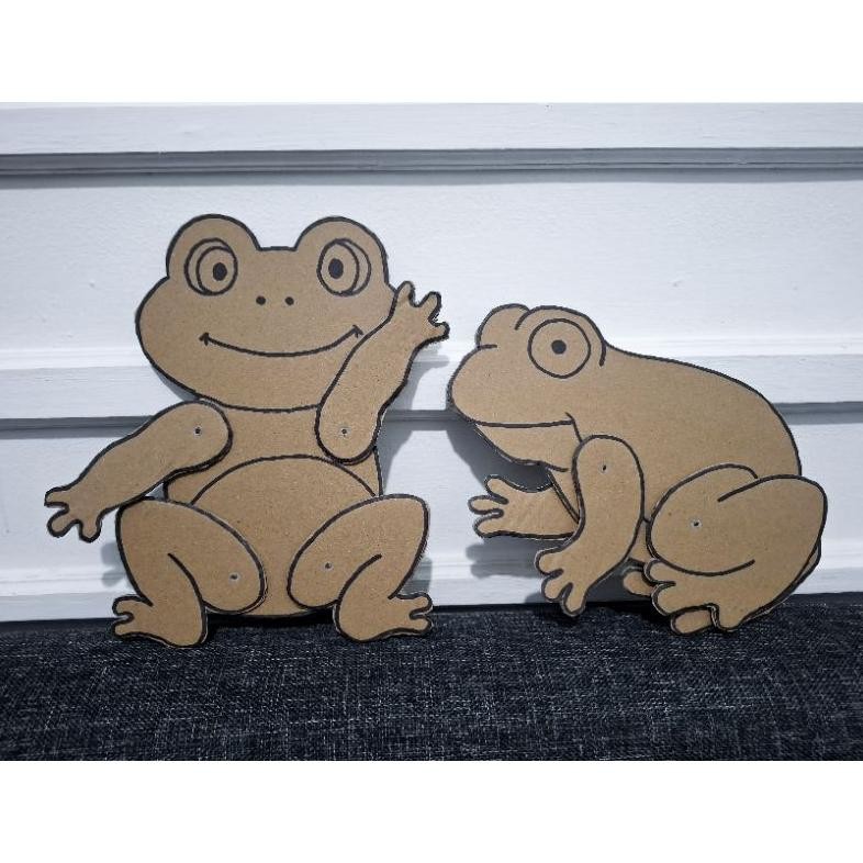 

Termurah Prakarya Wayang bentuk Kodok dari kardus Wayang Hewan