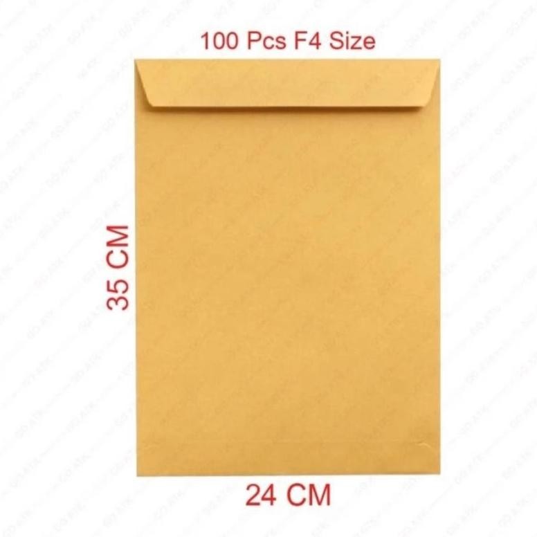 

Amplop Coklat Folio fc RR (100 pcs) AST