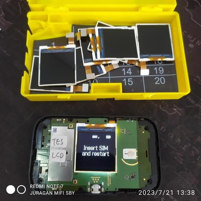 Layar Lcd Display Mifi Modem Wifi Huawei E5577 E5785 E5776 E5786 E5372 New Stok