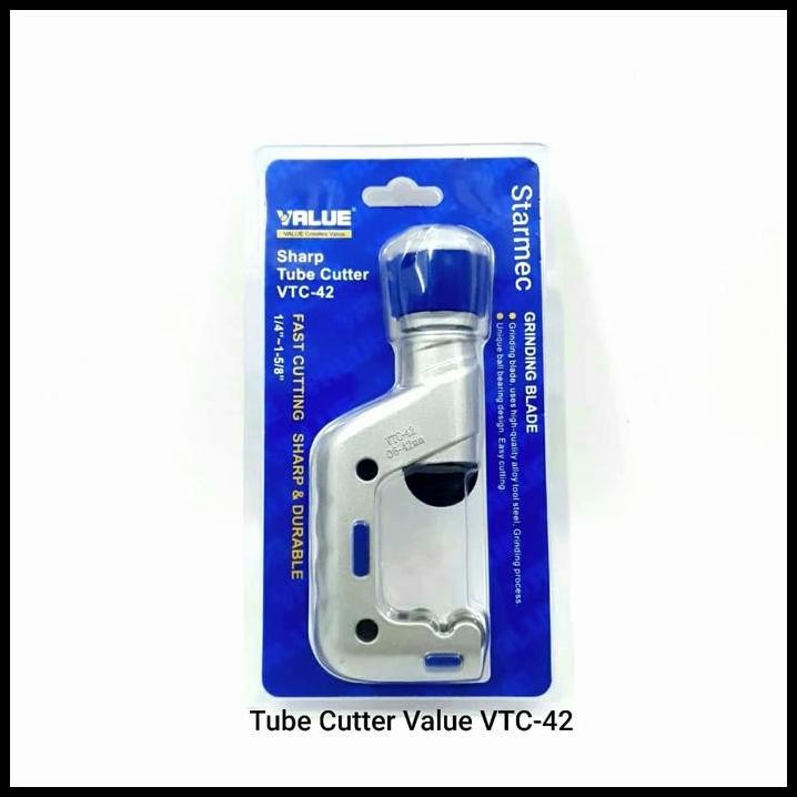

Tube Cutter Pipa Cutter Value 1/8 - 15/8 Vtc-42