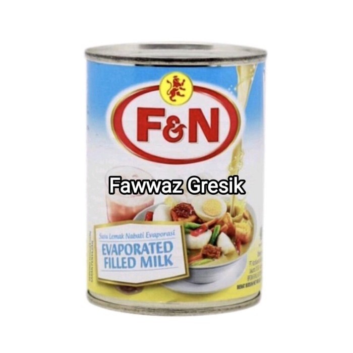 

Susu Evaporasi / Evaporated Filled Milk F&N 380 mL