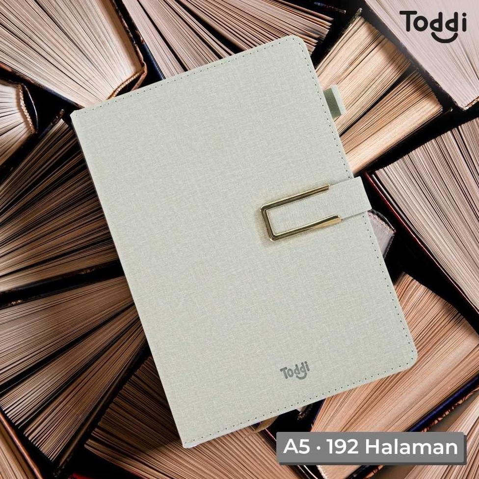 

Toddi Notebook Harian Buku Jurnal Tulis Estetik Aesthetic Catatan Diary Cover Kulit A5 Murah - JSK25 AST