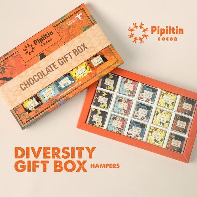 

Chocolate Gift Box Diversity 15 X 5Gr - Chocolate Gift Box