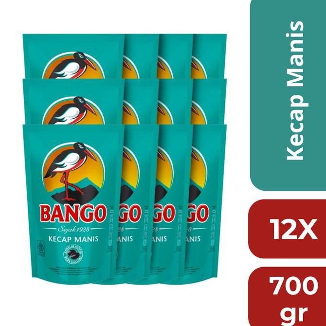 

Bango Kecap Manis Kemasan Pouch Refill 700Gr Isi 12 - Multipacks