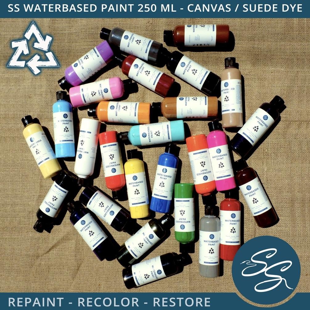 SS Waterbased Paint 250ML- Cat Sepatu Tas Topi Canvas Repaint
