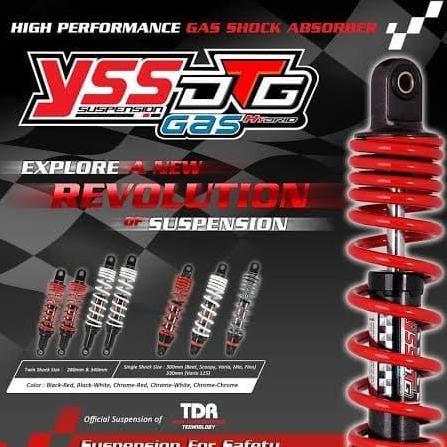 YSS DTG HYBRID AEROX 155