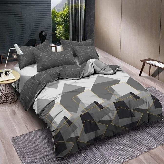 sprei katun jepang 180x200 valery quincy motif minimalis - HARPER