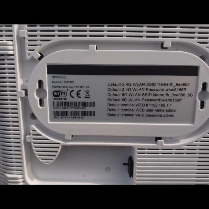 Fiberhome Ont Gpon Hg6143D Gpon Onu Ont Wifi Dualband Baru Ber New Stok