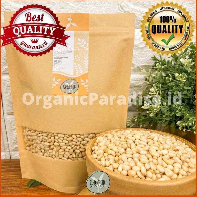 

Raw Pine Nut 250 Gram / Kacang Pinus Mentah 250 Gram Organic Paradise