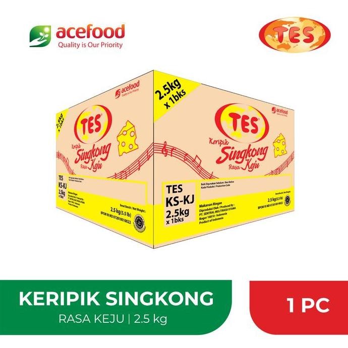 

Tes Keripik Singkong (2.5 Kg) Rasa Keju