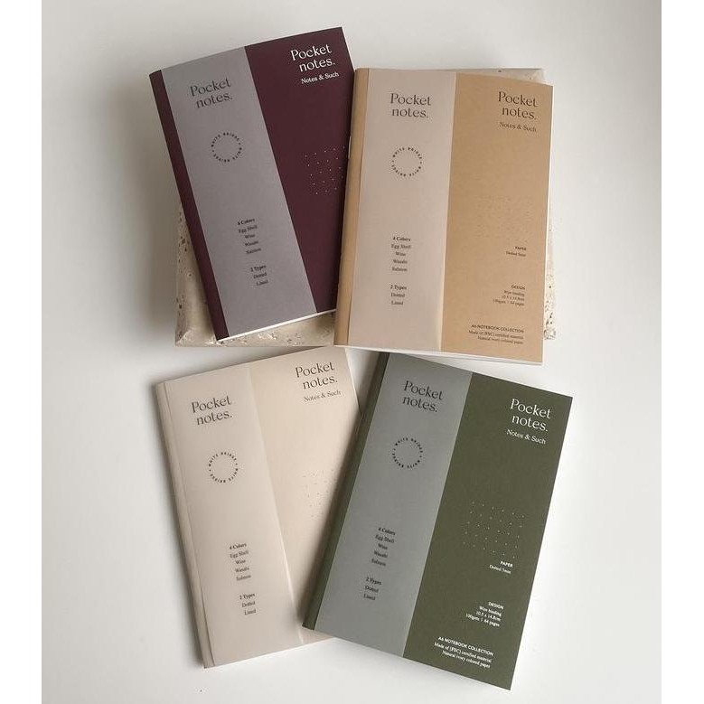 

Notebook Mini / Notebook Aesthetic / Buku Mini / Buku Catatan Kecil / Pocket Notes (A6) Co