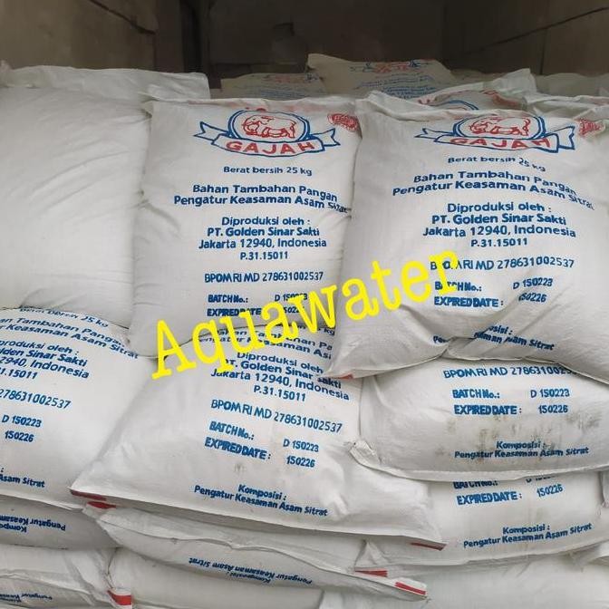 Citric Acid Cap Gajah