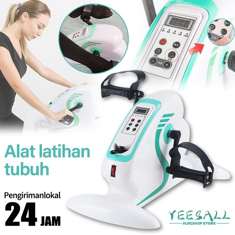 NEW Alat Latihan Listrik/Sepeda Statis Terapi Kaki Dan Tangan / Sepeda terapi Alat Terapi Stroke Man