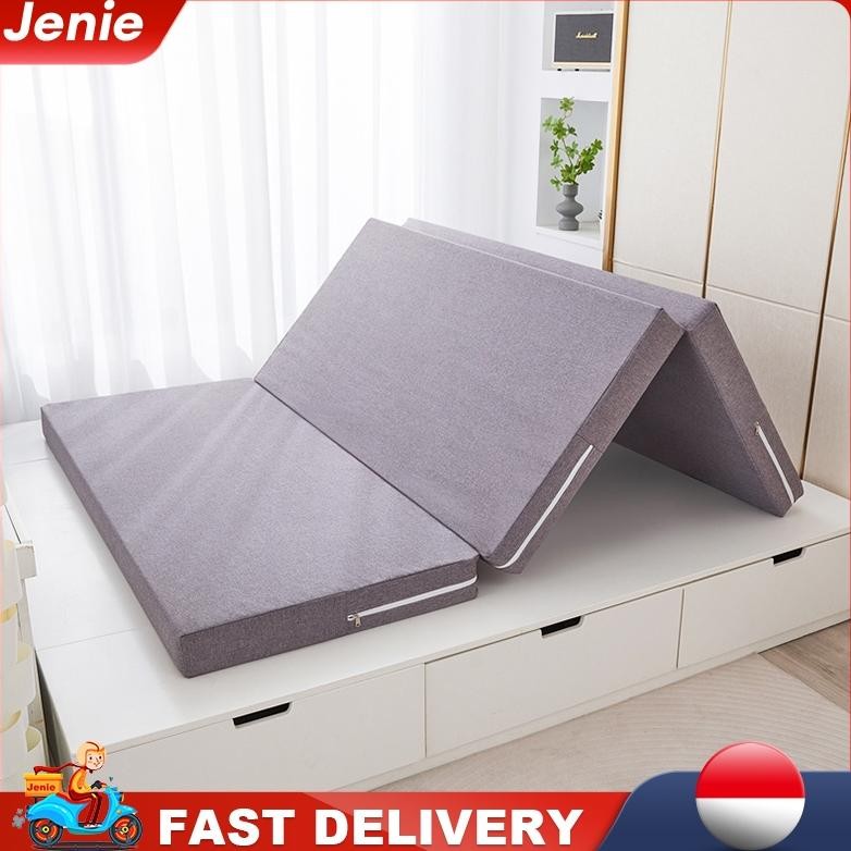 Kasur Lantai Kasur Busa Lipat Kasur Premium Foldable Mattress Tebal 10CM