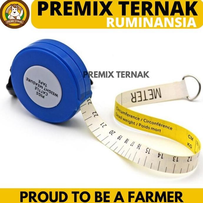 METERAN SAPI PITA UKUR SAPI Alat Ukur Lingkar Dada & Berat Badan Sapi Promo