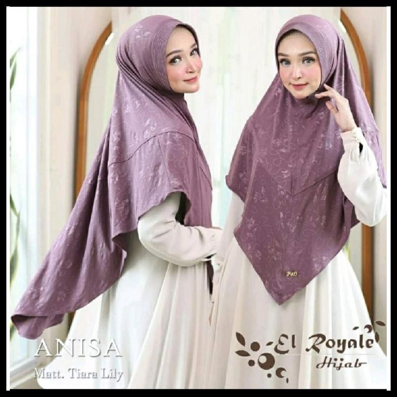 JILBAB JUMBO PED ANISA ORI EL ROYALE