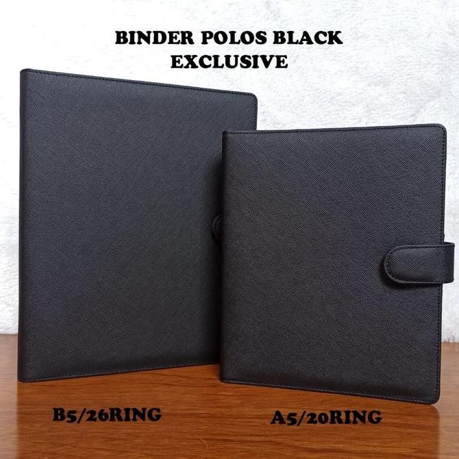 

Binder Polos Exclusive Black A5 Dan B5 Co