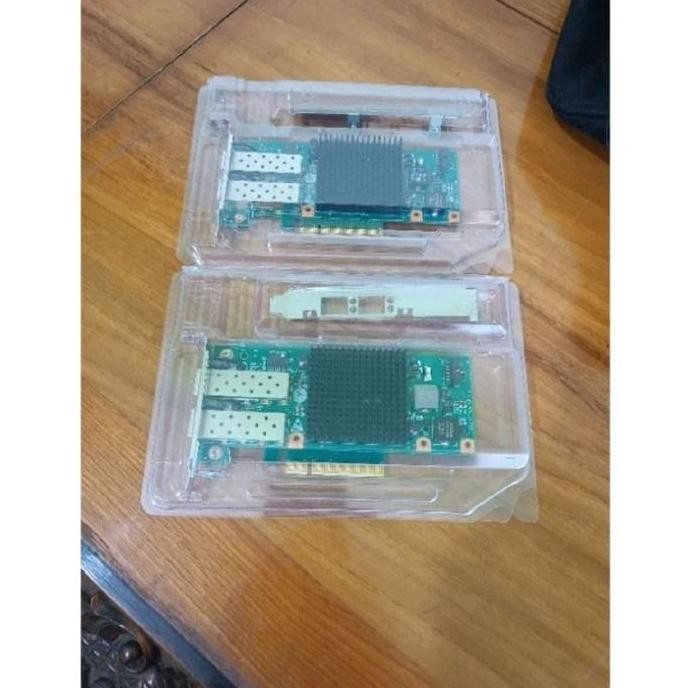 Lan Card Dual 2 Port 10Gb Sfp+ Ethernet 10G New Stok