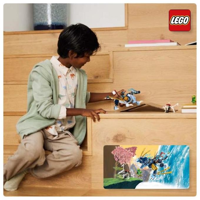 Lego Ninjago 71800 Nya's Water Dragon EVO - Lego Naga Ninjago