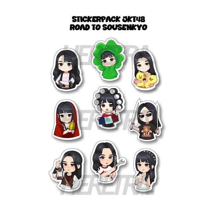 

Stickerpack Jkt48 Fan Made Road To Sousenkyo Co