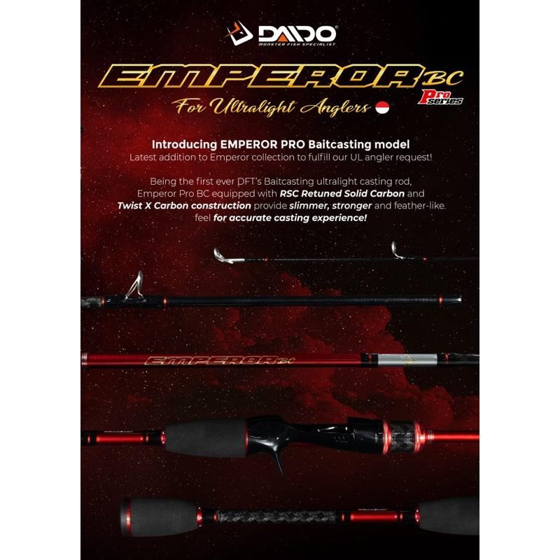 Joran Bc Daido Emperor 662 Dan 702 - Juragan Pancing Murah