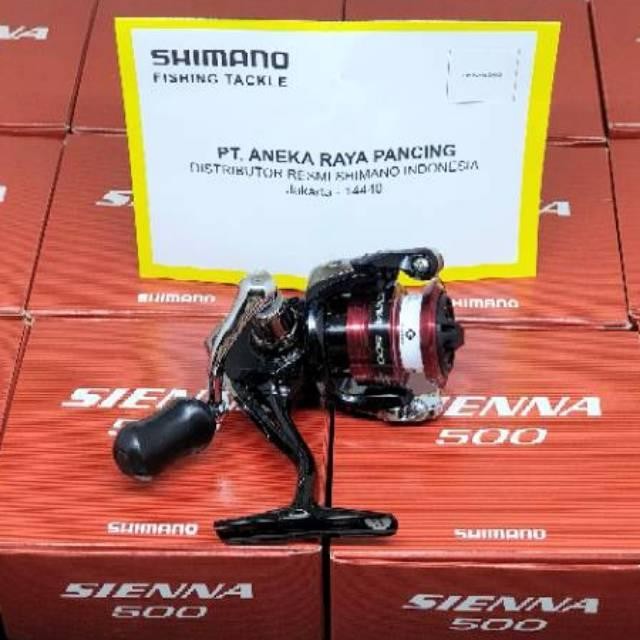 Reel Shimano Sienna 500 Fg (Produk Original) - Juragan Pancing Murah