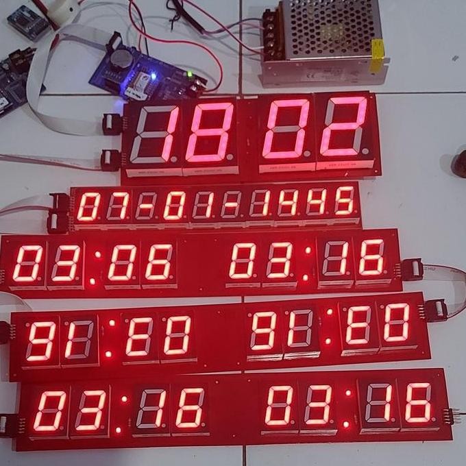 

Kit Modul Jadwal Sholat Digital Jam 2.3 Inch Kalender Jadwal 1 Inch Co