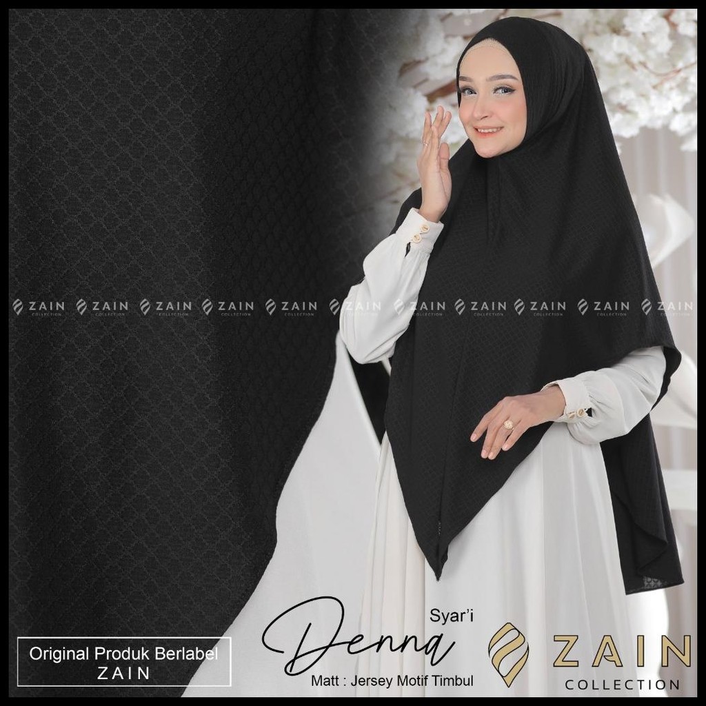 JILBAB SYARI JUMBO DENA ORIGINAL ZAIN COLLECTION