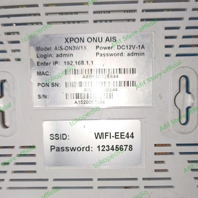 Router Ont Xpon Onu Ais- On3W1X New Stok