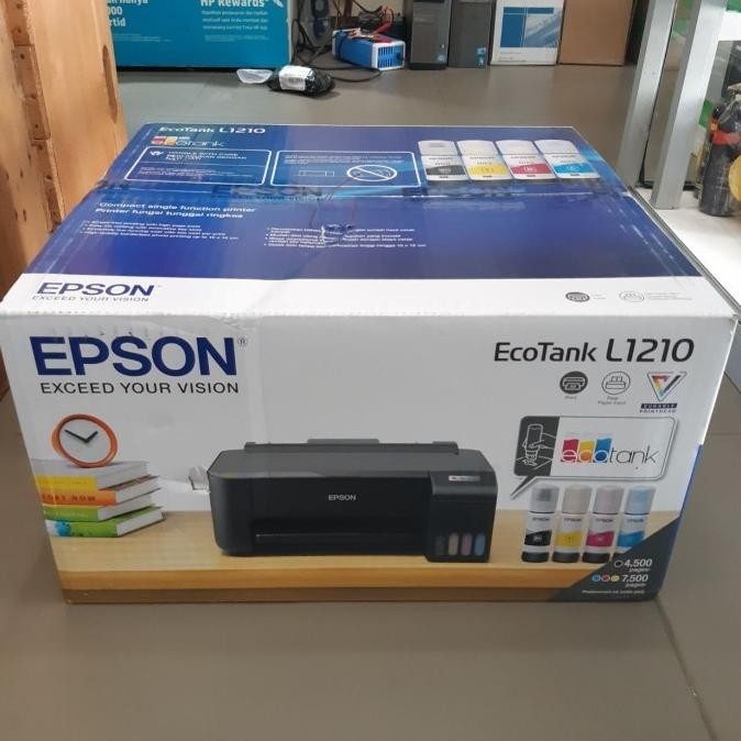 Printer Epson L1210 Ink Tank Printer Infus Original Resmi Epson L-1210 New Stok
