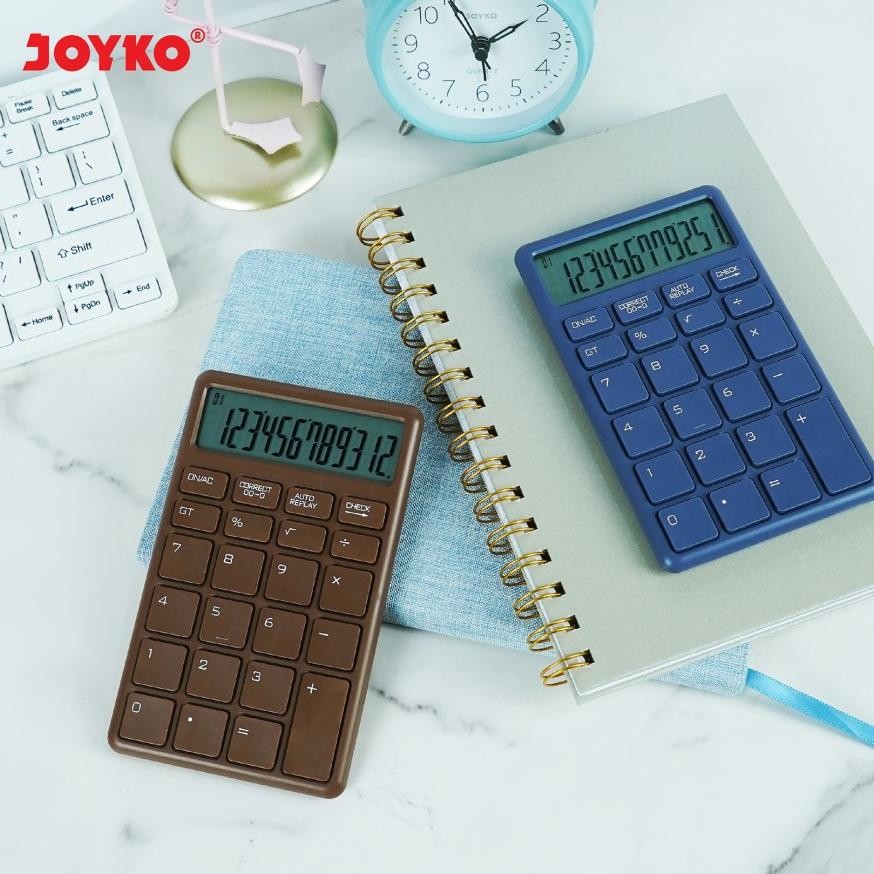 

Joyko Calculator CC-55CO / Kalkulator 12 Digits Check Correct Murah Berkualitas