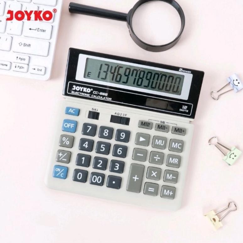 

Kalkulator Elektronik Joyko CC-868 Electronic Calculator