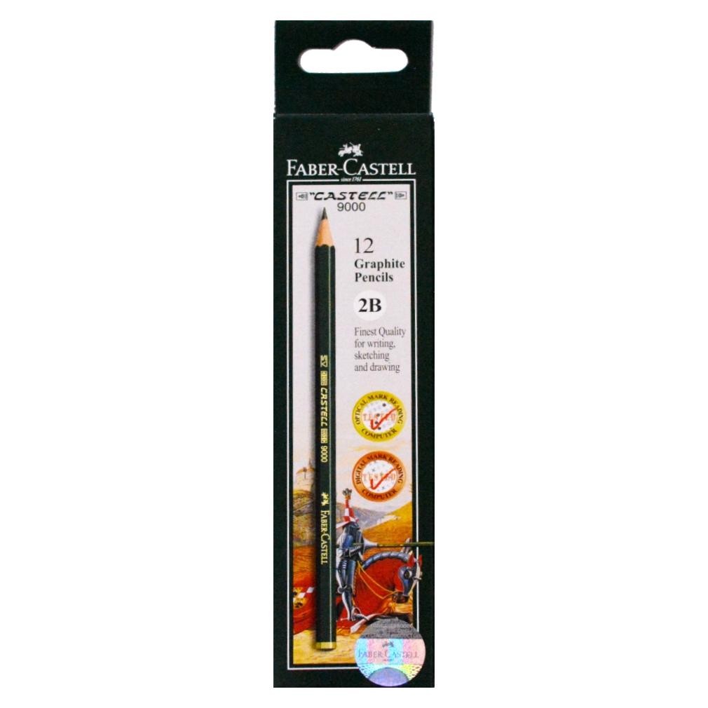 

Pensil Faber Castell 2B Castell 9000 Untuk Ujian dan Menggambar Per BOX