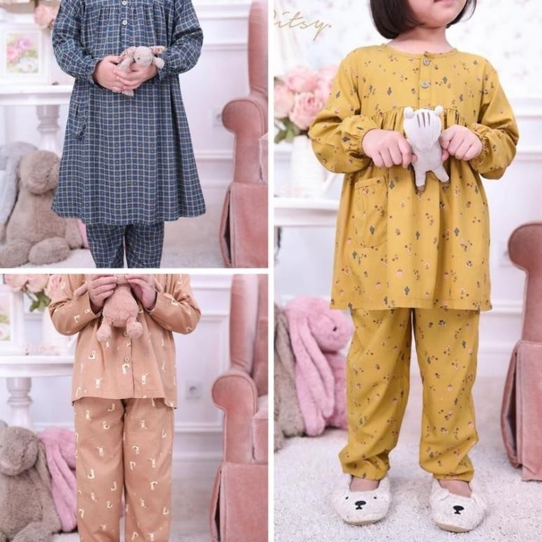 little ditsy pajamas ditsy MEI, AYISHA pajamas, lavine pajamas, alpaca pajamas, long nael pajamas, c