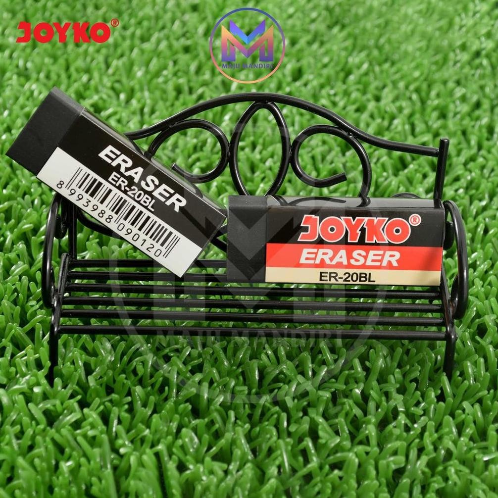 

Penghapus Joyko B20 Putih Hitam / Eraser Isi 20 PCS Black White