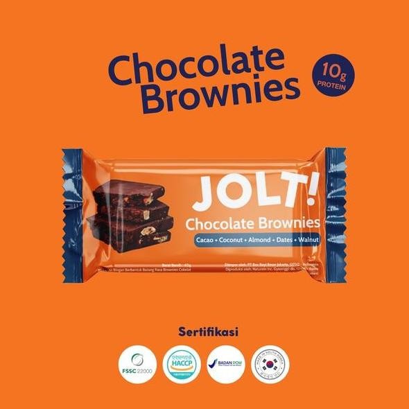 

Jolt Protein Bar Chocolate Brownies