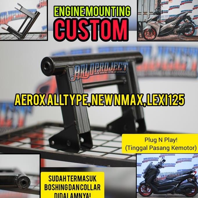 Engine Mounting Custom Aerox Old&New MURAH