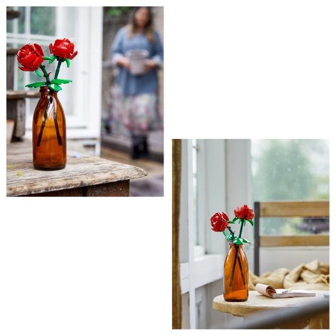 Lego Icons 40460 Roses - Lego Bunga Mawar Botanical Collection