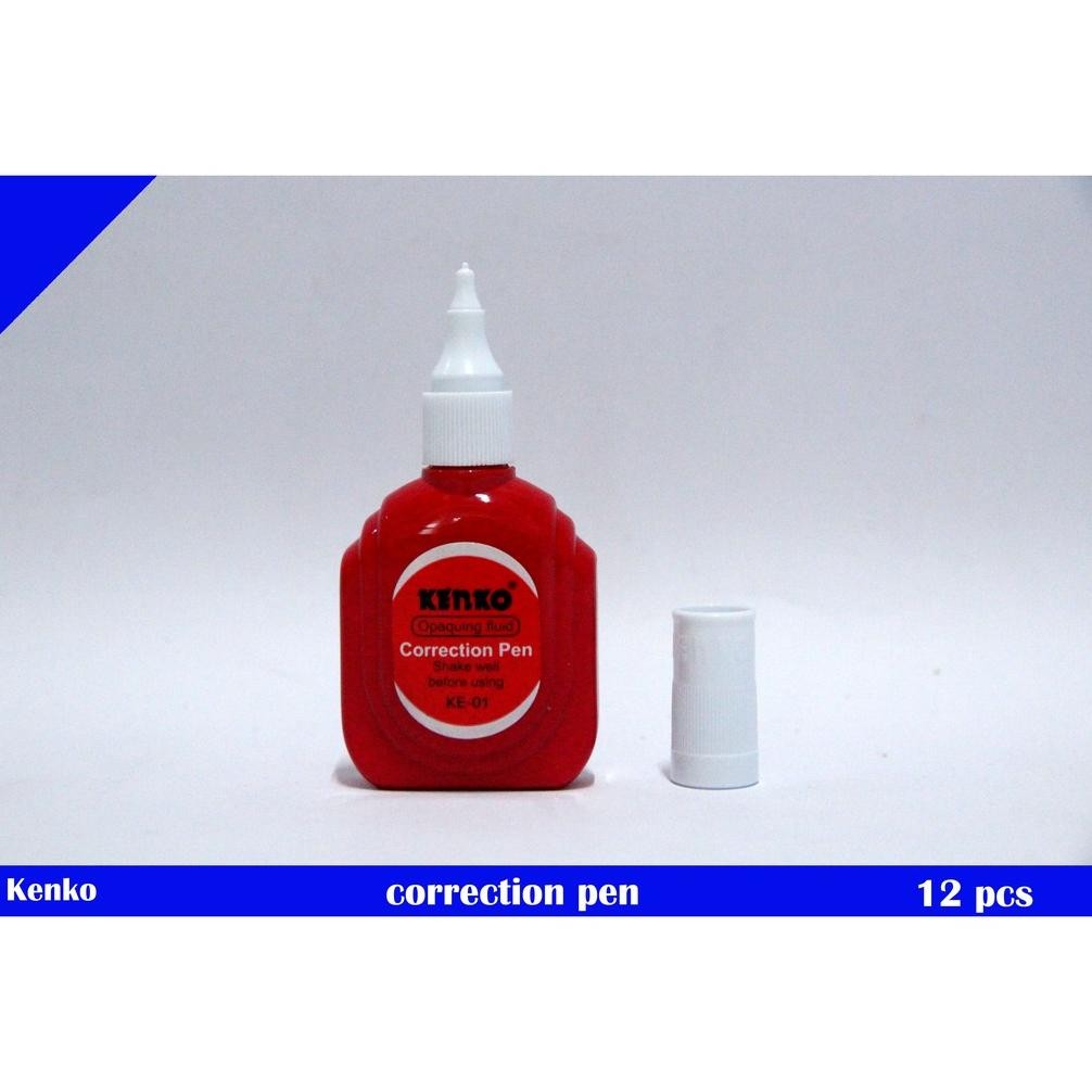 

KENKO correction pen ke 1 / tipx / tip ex botol cair murah