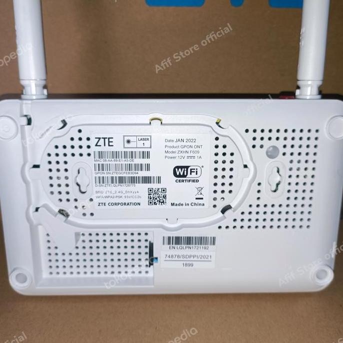 Zte V3 Zxhn F609 Versi Baru New Stok