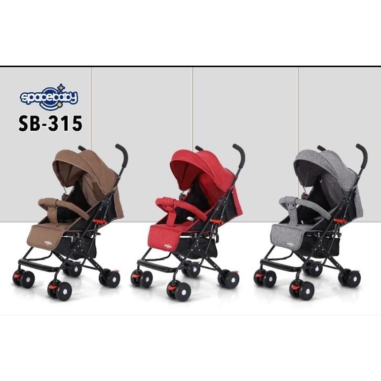 (FREE PACKING) Dorongan bayi Stroller SpaceBaby Space Baby SB 315 SB315 / SB 316 SB-316 Stoller Bayi