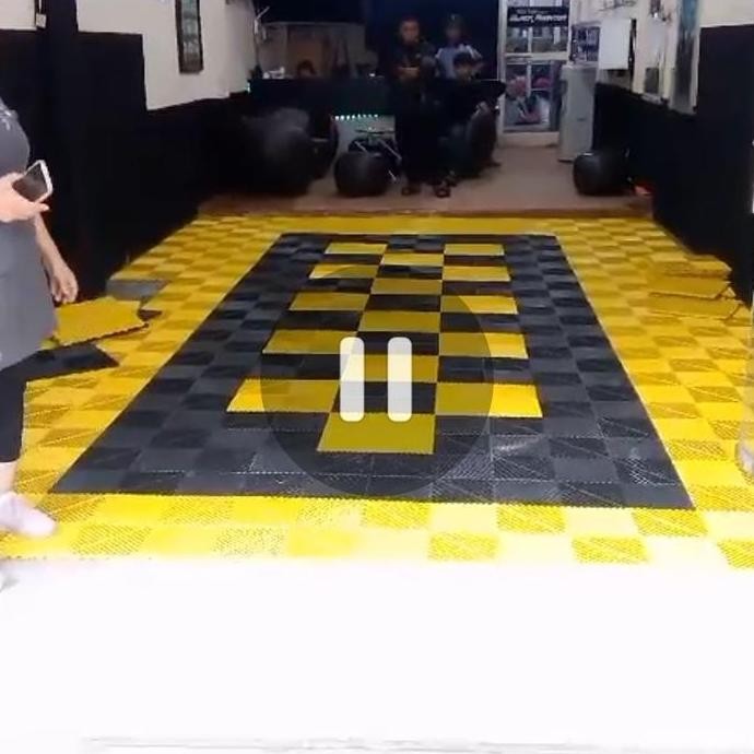 Modular Floor Lantai Workshop Detailing