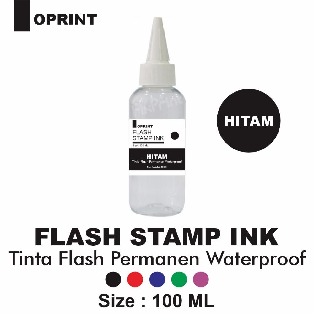 

TINTA KHUSUS STEMPEL EMBOS LASER Permanen Waterproof 100 ml