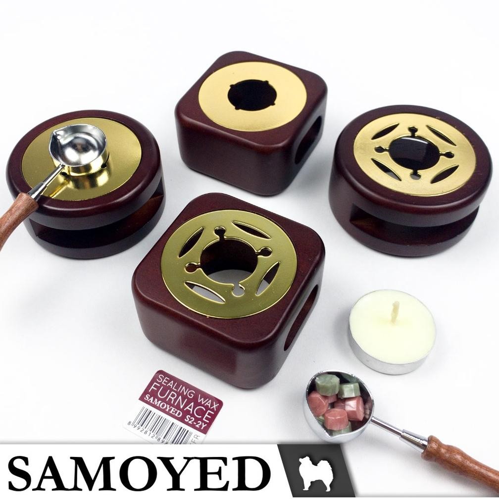 

Tungku Lilin Segel / Stempel Surat / Undangan / Seal / Sealing Wax Melting Furnace / Pot Samoyed WXFR