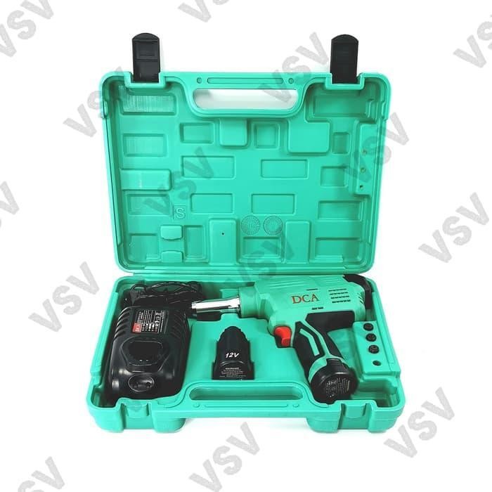 Dca Adpm40E Rivet Gun Cordless Mesin Ripet 12V Blind Rivetter Otomatis Original Dan Terpercaya