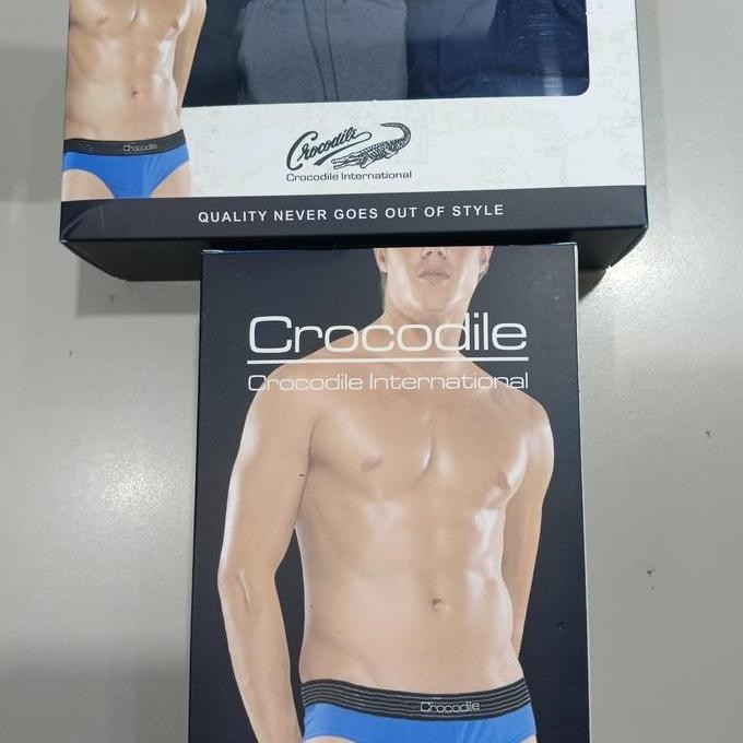 Ready Celana Dalam Pria Crocodile 521 247 Isi 3  + Masker Bagus / Cd Pria Crocodile 247 / Cd Cowok C